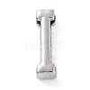 Alloy Letter Slide Charms FIND-A023-17I-1