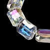 Electroplated Glass Beads EGLA-H002-A-17-3