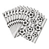 15Pcs Football Print Paper Cady Bags ABAG-TA0002-33B-3