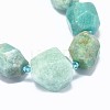 Natural Amazonite Beads Strands G-F632-46-2