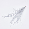 Ostrich Feather Tassel Big Pendant Decorations FIND-S302-08G-3
