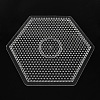 Hexagon ABC Pegboards used for 5x5mm DIY Fuse Beads X-DIY-S002-24-1