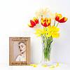 Rectangle with Heart & Word Wooden Photo Frames AJEW-WH0292-001-7