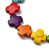 Synthetic Turquoise Beads Strands G-C147-07-2