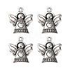 Tibetan Style Alloy Pendants TIBEB-A11978-AS-FF-1