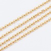 304 Stainless Steel Cable Chains Necklaces STAS-S029-02G-2