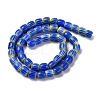 Handmade Lampwork Chevron Beads Strands LAMP-K041-01B-15-3