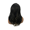 Fashion Women Shoulder Length Curly Ombre Wigs OHAR-L010-024-7