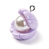 Opaque Resin Pendants RESI-P043-01P-08-2