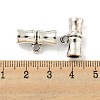 Tibetan Style Alloy Tube Beads FIND-M011-15C-AS-3