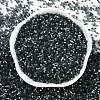 Imitation Cat Eyes Glass Seed Beads X-SEED-H003-03K-3