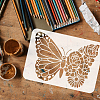 Plastic Drawing Painting Stencils Templates DIY-WH0396-0044-3