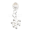 925 Sterling Silver European Beads STER-S009-01D-S-1