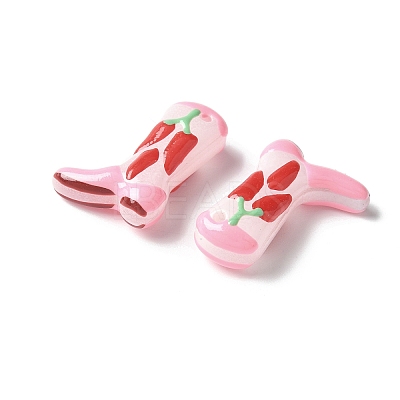 Baking Paint Glass Enamel Beads BLOW-D300-01H-1
