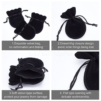 Gourd Velvet Bags LS-TP-R005-01-1