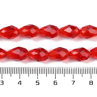 Transparent Glass Beads Strands EGLA-N013-T6mm-D12-1