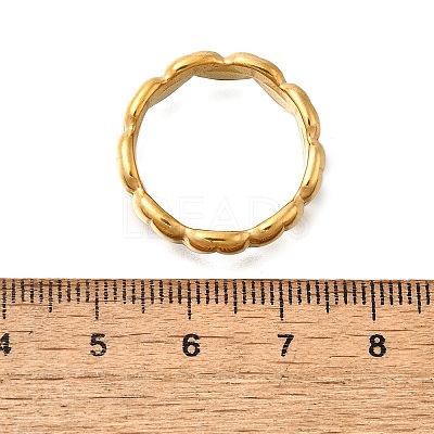 304 Stainless Steel Finger Ring RJEW-C125-01G-1