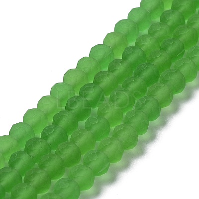 Transparent Glass Beads Strands EGLA-A034-T8mm-MD11-1
