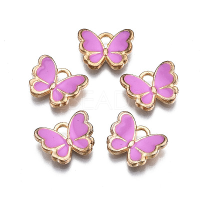 Alloy Enamel Charms X-ENAM-S121-070H-1