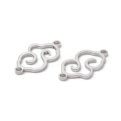 Non-Tarnish 304 Stainless Steel Connector Charms STAS-A071-01P-1