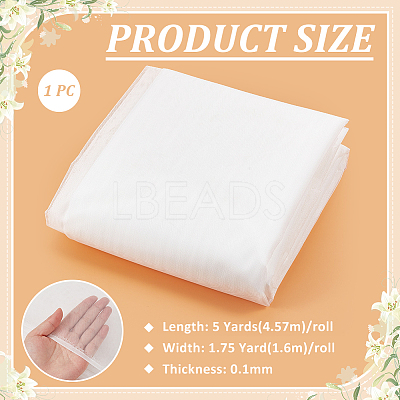 5 Yards Polyester Mesh Fabric DIY-WH0750-411B-1