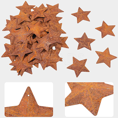 Rust Iron Pendants IFIN-GF0001-61A-1