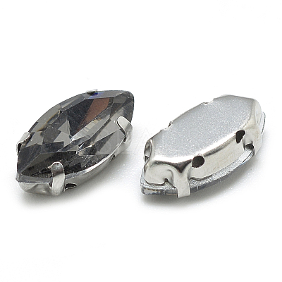 Sew on Rhinestone RGLA-T034-6x12mm-07-1