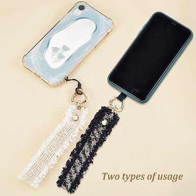 3Pcs 3 Colors Wool Mobile Straps FIND-WR0005-38-1