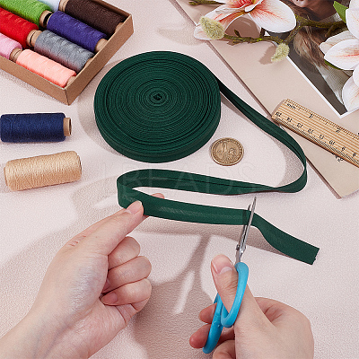 Polyester Cotton Ribbon OCOR-WH0816-018A-1