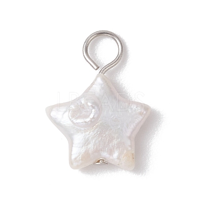 3Pcs 3 Styles Natural Keshi Pearl Pendants PALLOY-JF04242-1