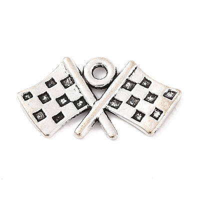 Tibetan Style Alloy Pendants X-TIBEP-R304-009AS-LF-1