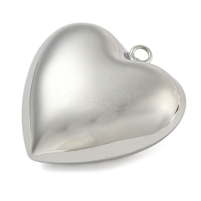 Heart Brass Pendants X-KK-N254-98P-1