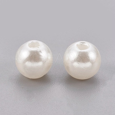 ABS Plastic Imitation Pearl Beads X-KY-G009-14mm-02-1