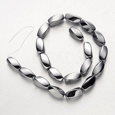 Electroplate Non-magnetic Synthetic Hematite Beads Strands G-F300-11A-01-1
