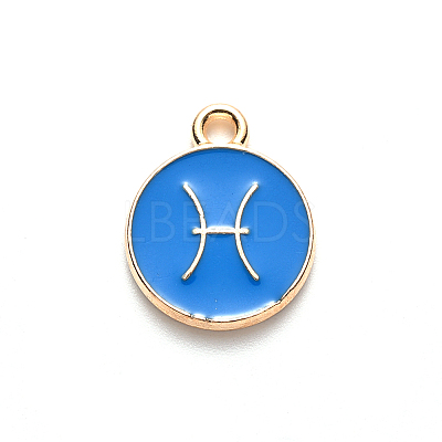 Alloy Enamel Pendants LS-ENAM-S124-01A-02H-1