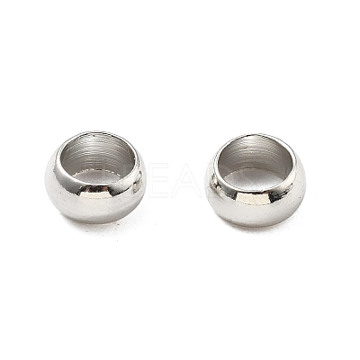 Brass Crimp Beads KK-S509-01P-06-1