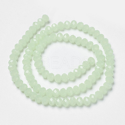 Glass Beads Strands EGLA-A034-J10mm-D01-1