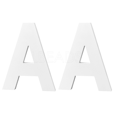 Wooden Letter Ornaments WOOD-WH0104-21-1