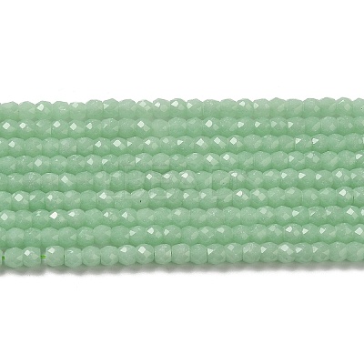 Synthetic Luminous Stone Beads Strands G-C086-01B-07-1
