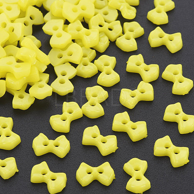 2-Hole Plastic Buttons BUTT-N018-028-09-1