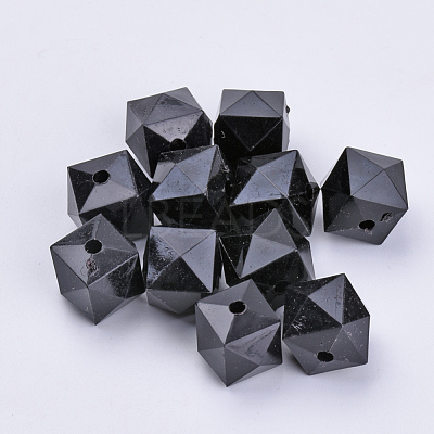 Transparent Acrylic Beads TACR-Q259-14mm-V72-1