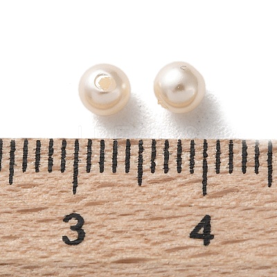Plastic Imitation Pearl Beads FIND-M059-01A-02-1