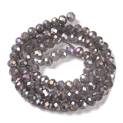 Baking Electroplate Glass Beads Strands LS-DGLA-A039-J10mm-B06-1