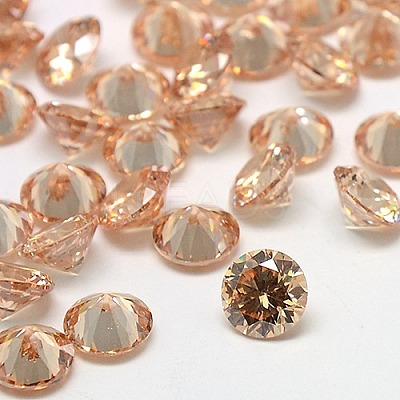 Cubic Zirconia Cabochons ZIRC-M002-10mm-1