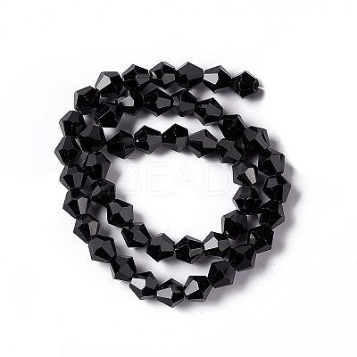 Imitation Austrian Crystal 5301 Bicone Beads GLAA-S026-6mm-10-1