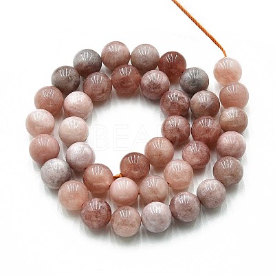 Natural Quartz Beads Strands G-N355-10mm-21-1