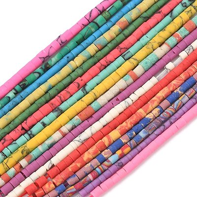 Afghan Synthetic Turquoise Beads Strands G-L644-A01-01-1