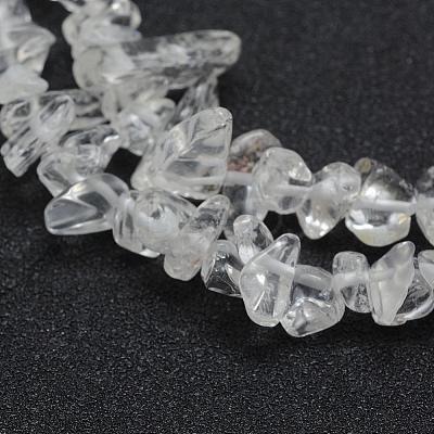 Natural Quartz Crystal Beads Strands X-G-P332-43-1