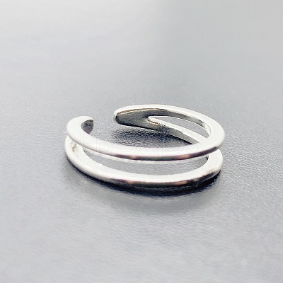 Brass Double Strands Cuff Toe Rings FS-WGE94DA-08-1