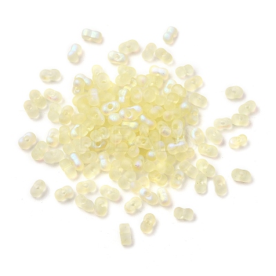 Glass Frosted Seed Beads SEED-NH0002-01F-1